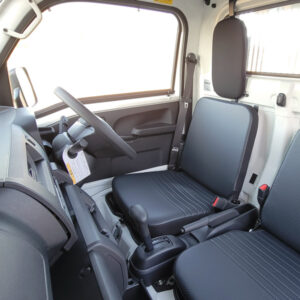 Mini truck cab interior